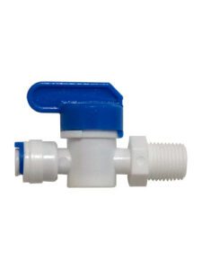 Llave de paso 1/4 por 1/4 manguera rosca