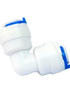 Codo 1/4 por 1/4 para manguerita