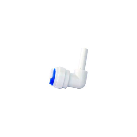 Codo adaptador 1/4 salida 3/8